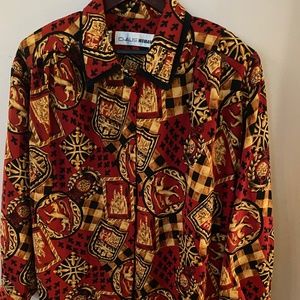 80's PRINCE style blouse